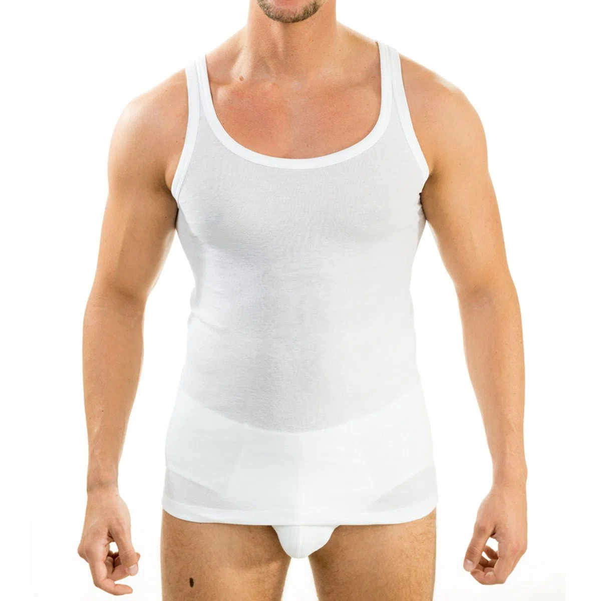 HERMKO 63000 2er Pack Herren Funktionsunterhemd, Tank Top (Weitere Farben)