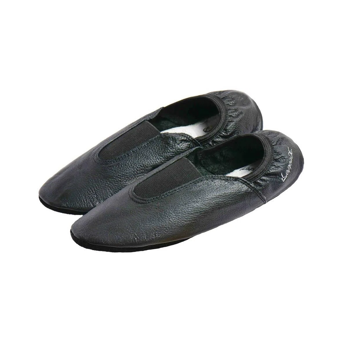 Lappade Gymnastikschuhe, Ballettschuhe, Schläppchen, Turnschläppchen, Tanzschuhe mit Gummipads Gr. 28-46