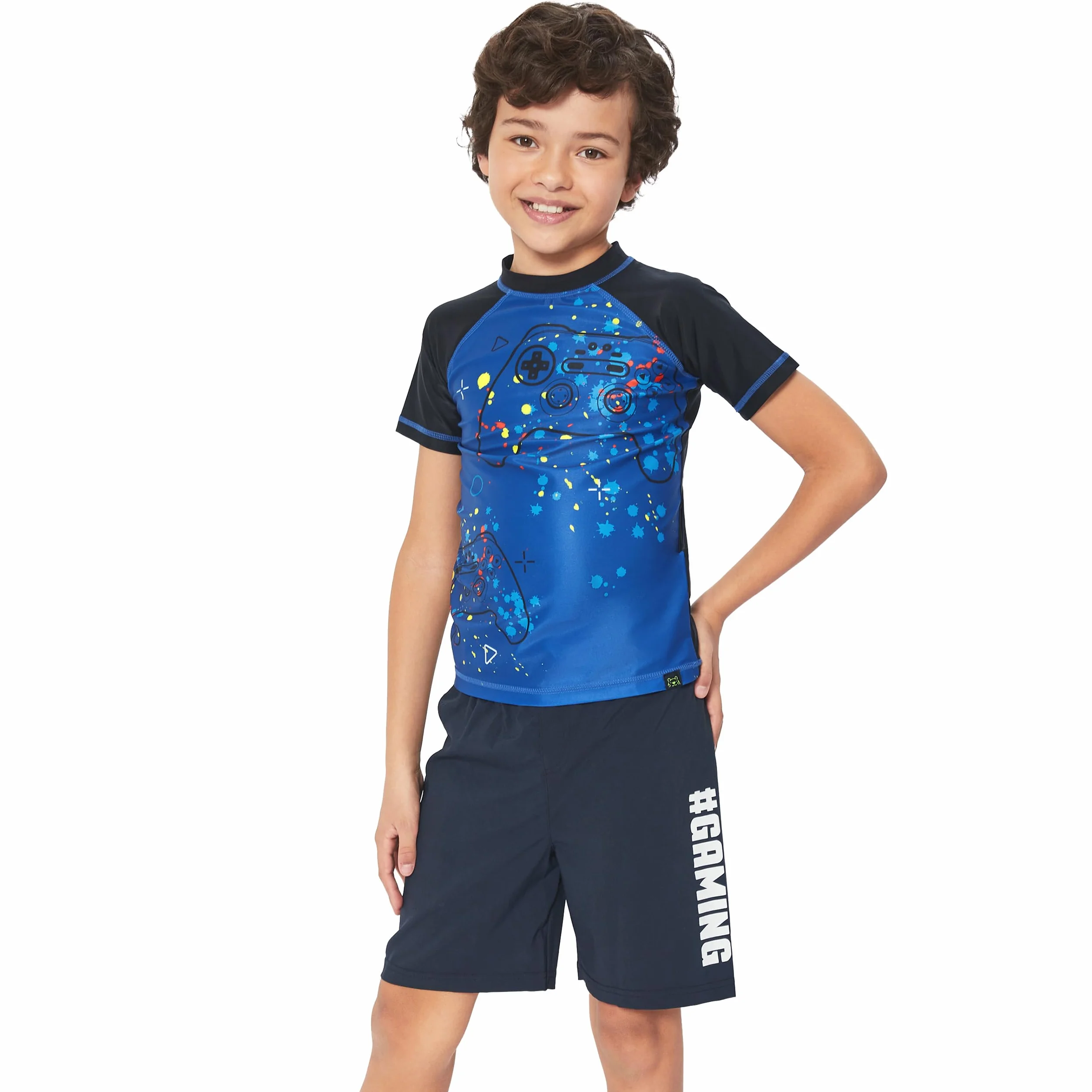 Harry Bear Jungen Zweiteiliger Badeanzug Gaming