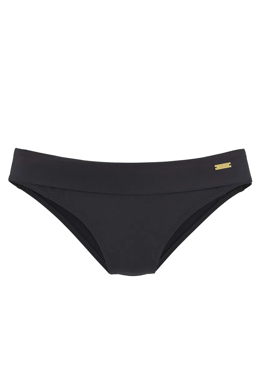 Lascana Damen Bikini-Hose mit Umschlagbund