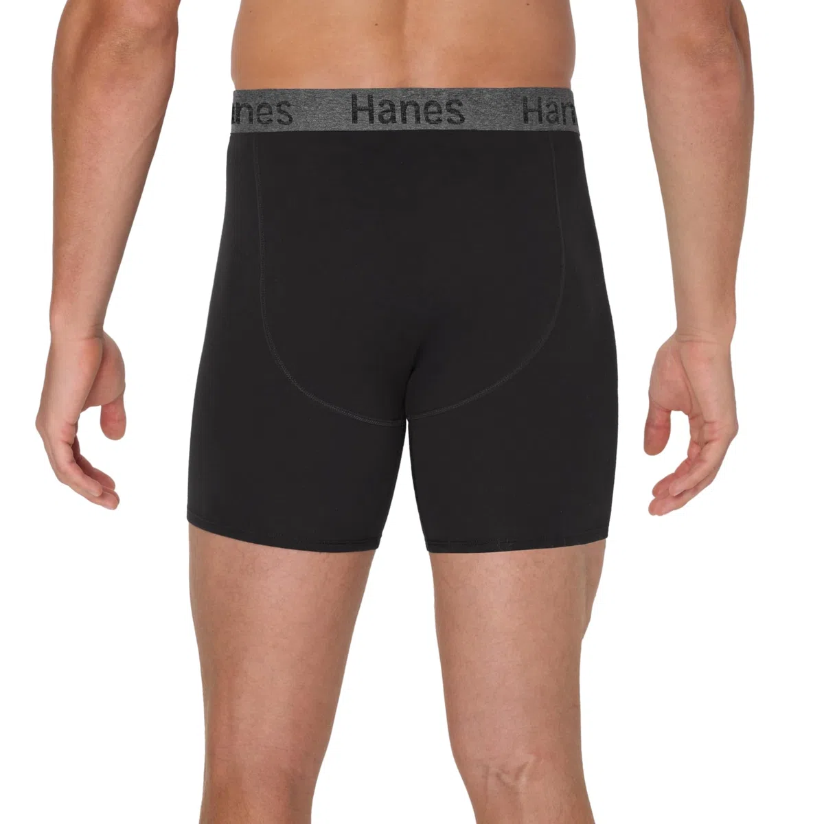 Hanes Herren Stay Dry Pouch Boxer Briefs, Performance Stretch Boxer Brief with Leak Protection, 3-Pack Retroshorts (3er Pack)