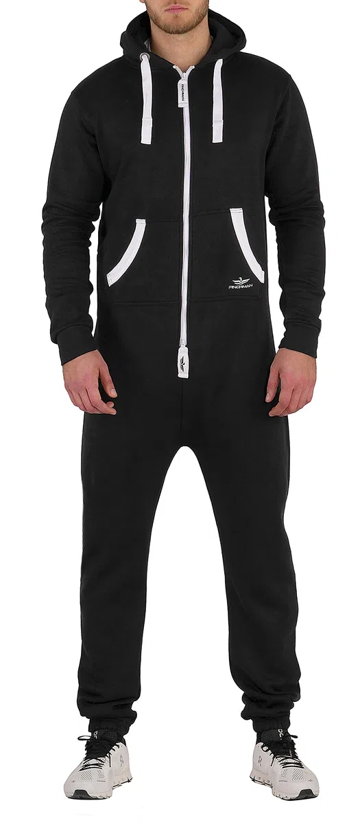 Finchman FMJ18 Herren Jumpsuit Jogger Jogging Anzug Trainingsanzug Overall Hausanzug Warm Winter