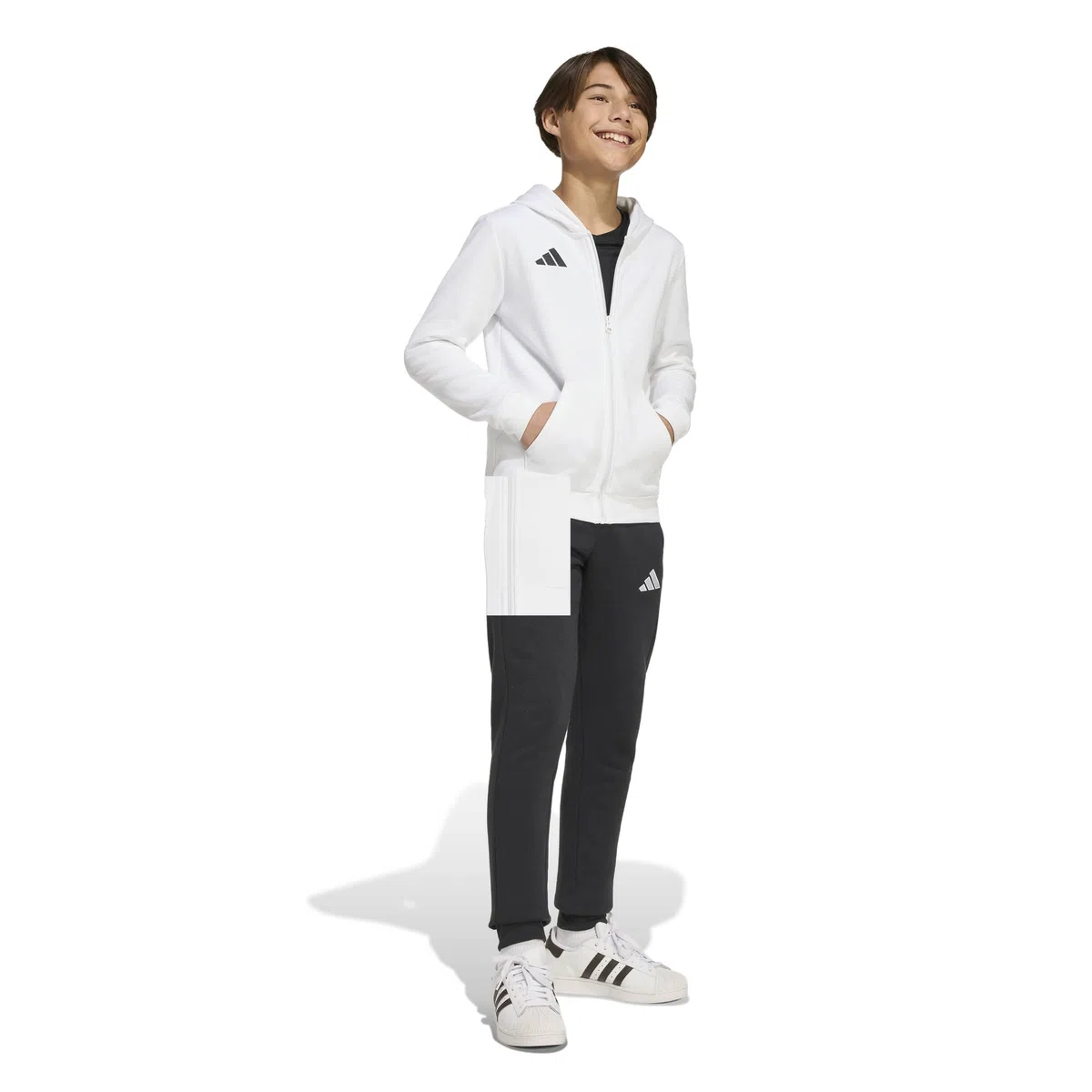 adidas Unisex Kids Entrada26 Kids Kapuzenjacke