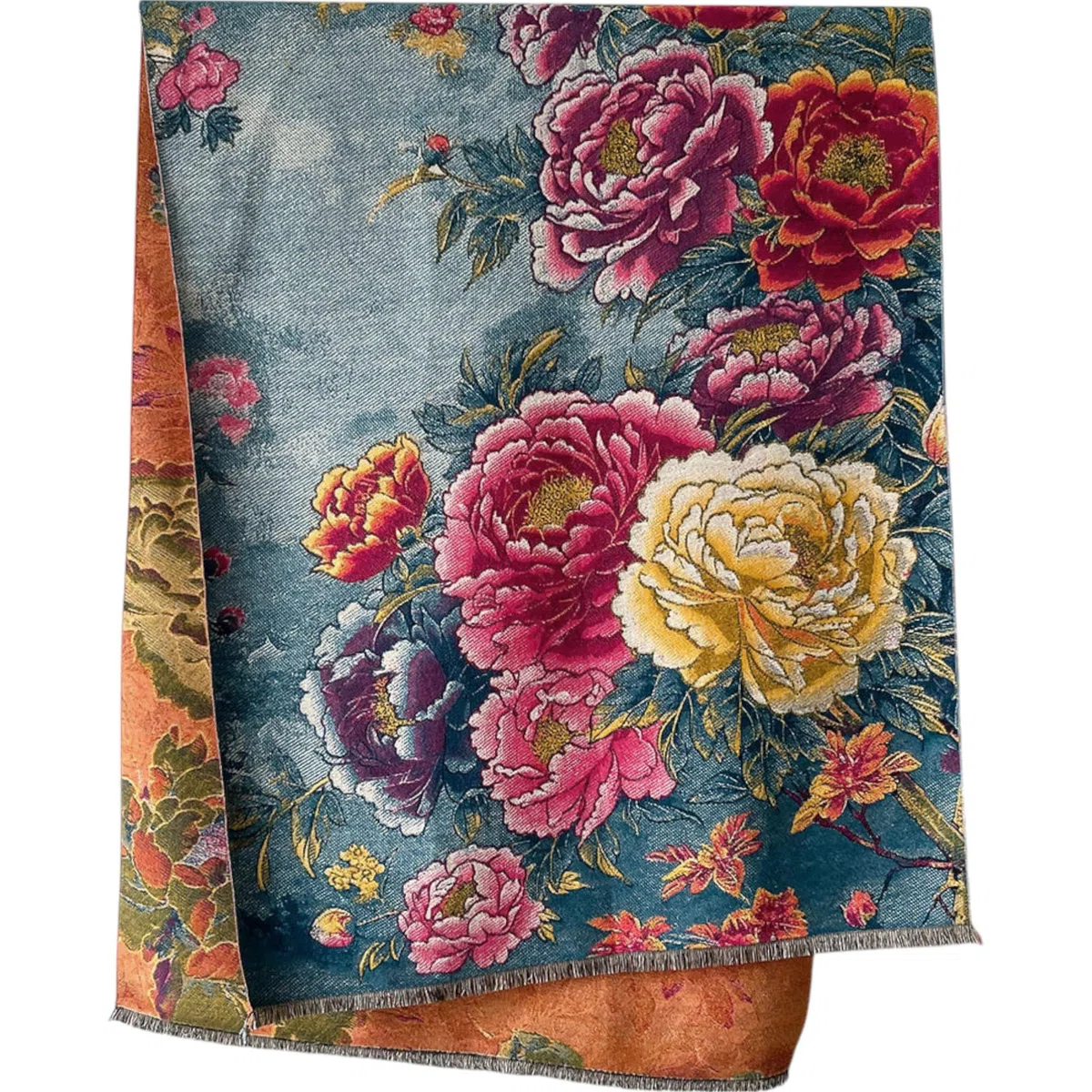 GFM FRLSHL-EE Damen-Schal im Pashmina-Stil, Kaschmir-Textur für Herbst, Winter, Weihnachten