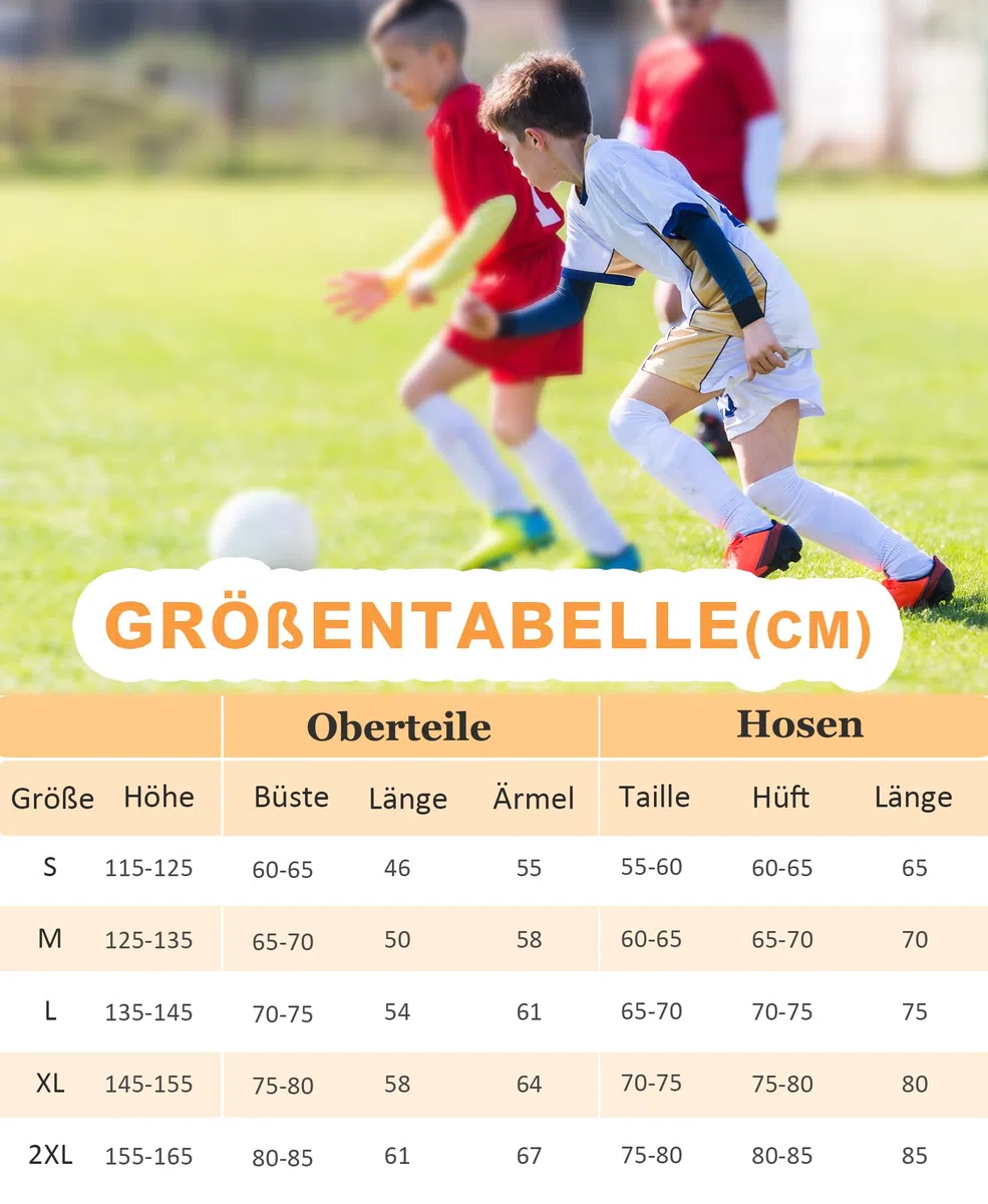 Jiuday Thermounterwäsche Kinder Fussball Funktionsunterwäsche für Jungen Mädchen Skiunterwäsche Atmungsaktiv Soft Warm Winter Langarm Sportunterwäsche für 6-14 Jahre Kinder (A-Grau+Schwarz,L)