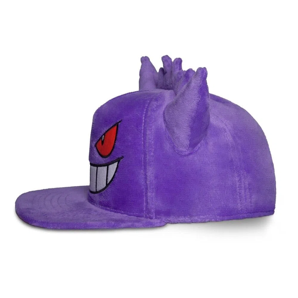 Pokémon Gengar Unisex Cap lila Fan-Merch, Filme, Gaming, Geschenke, Nintendo, TV-Serien