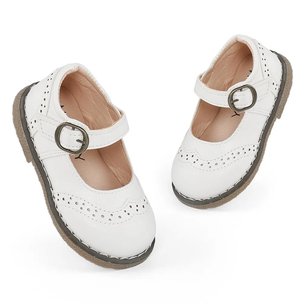 Ballerinas Mädchen Mary Jane Halbschuhe Für Mädchen Baby Kleinkind 1-6 Alter Gummisohle