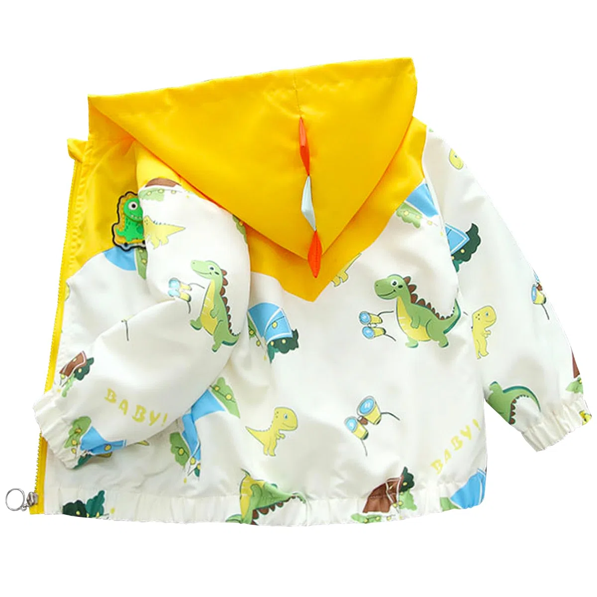 Kinder Übergangsjacke Jungen Winddichte Mantel mit Kapuze Windjacke für Frühling Herbst