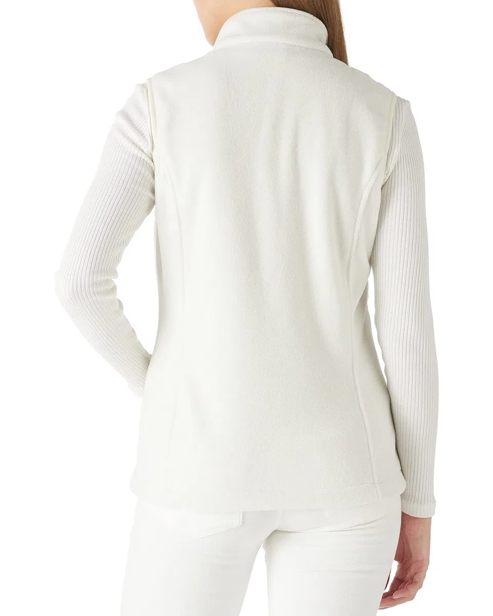 Outdoor Ventures Fleece Weste für Damen,Weich Ärmellos Jacke mit Reißverschlusstaschen, Sport Laufweste Frühling Herbst Fleeceweste Frauen