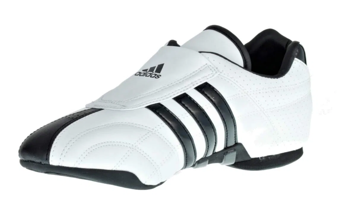 adidas Schuhe Adilux Weiss/schwarz, Gr. 47 1/3
