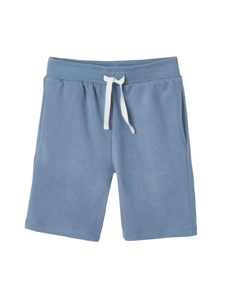 Vertbaudet 2er-Pack Jungen Sweat-Shorts Basic, Bundweite verstellbar
