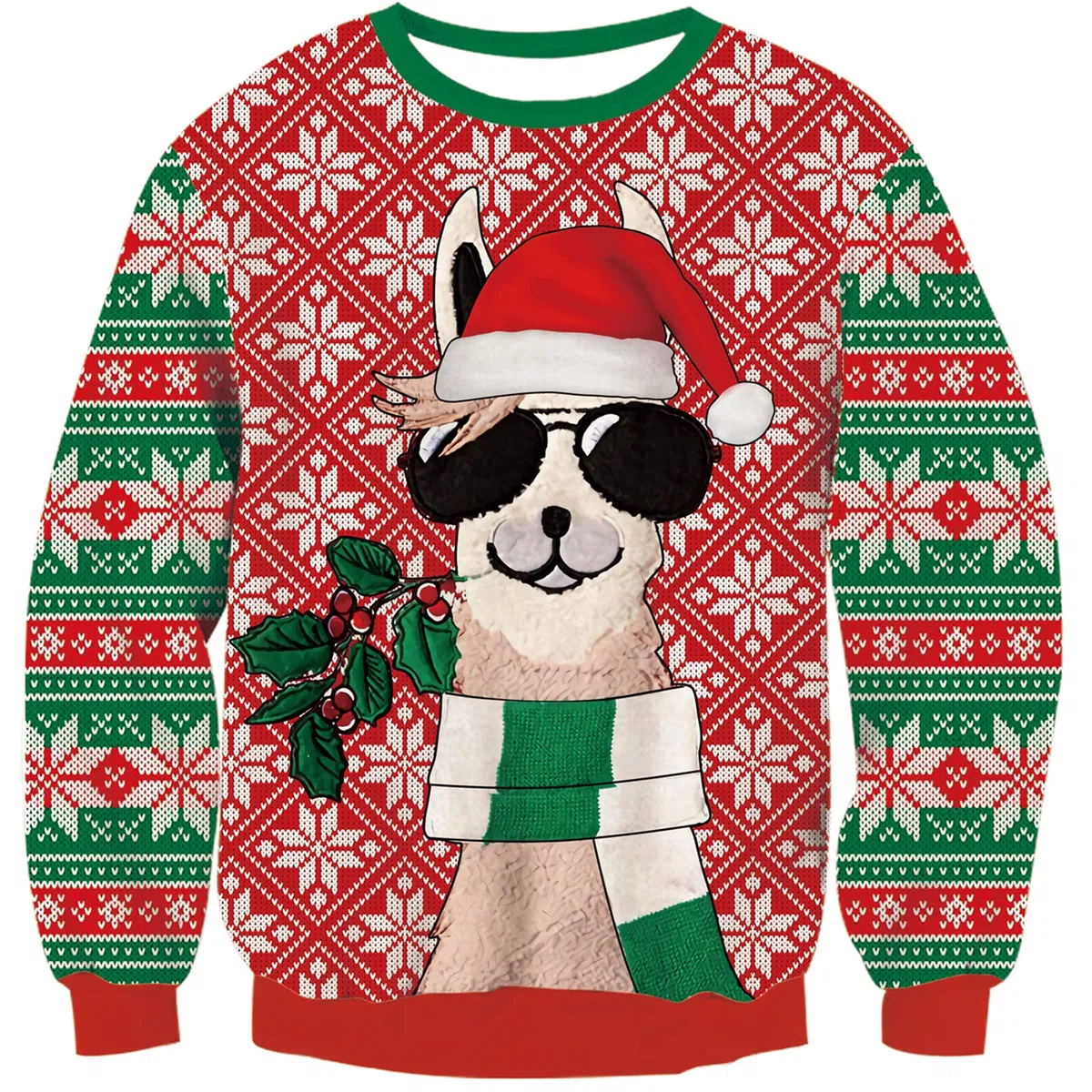 kids4ever Kinder Unisex Weihnachtspullover Strickpullover Rentier Rudolph Warmer Langarm Weihnachtspullis Gestrickt Pullover Sweatshirt für Jungen Mädchen 7-13 Jahre