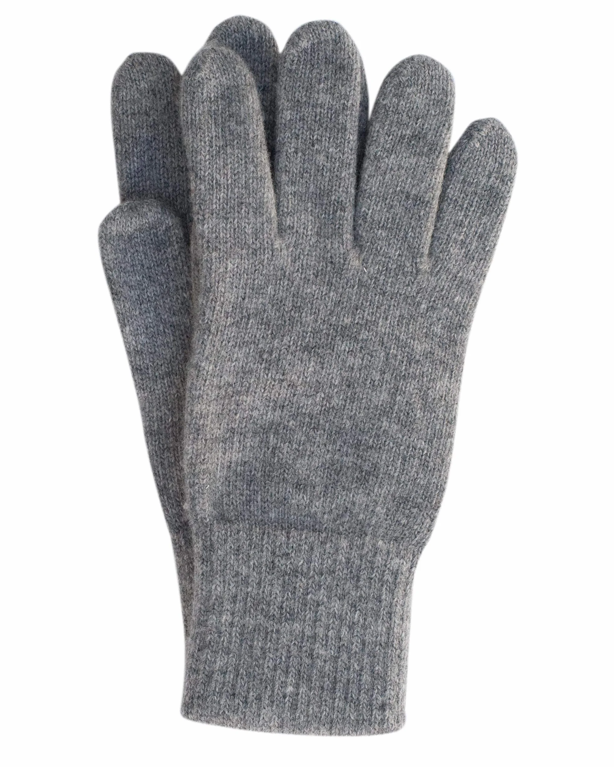FosterNatur, Merino Herren Handschuhe Fingerhandschuhe, 100% Wolle Merino extrafine