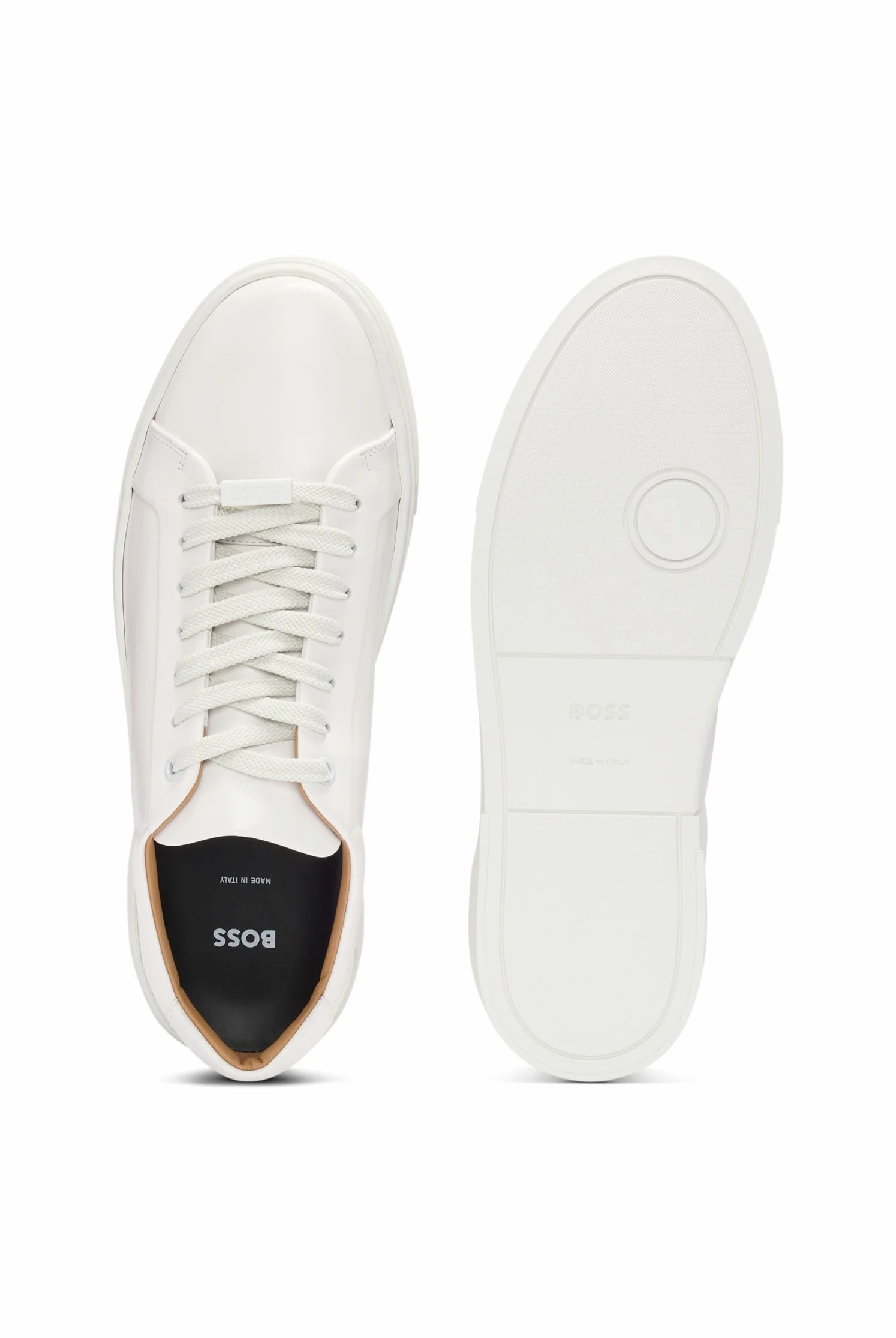 BOSS Herren Gary Tenn Gary Sneakers aus Leder Größe