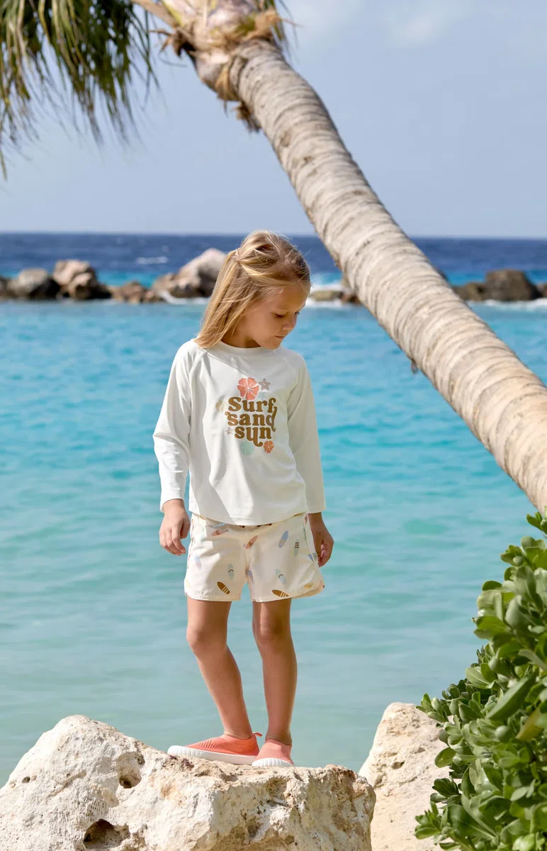 LÄSSIG Splash & Fun Baby und Kind Langarm Badeshirt Schwimmshirt Rashguard mit UV-Schutz