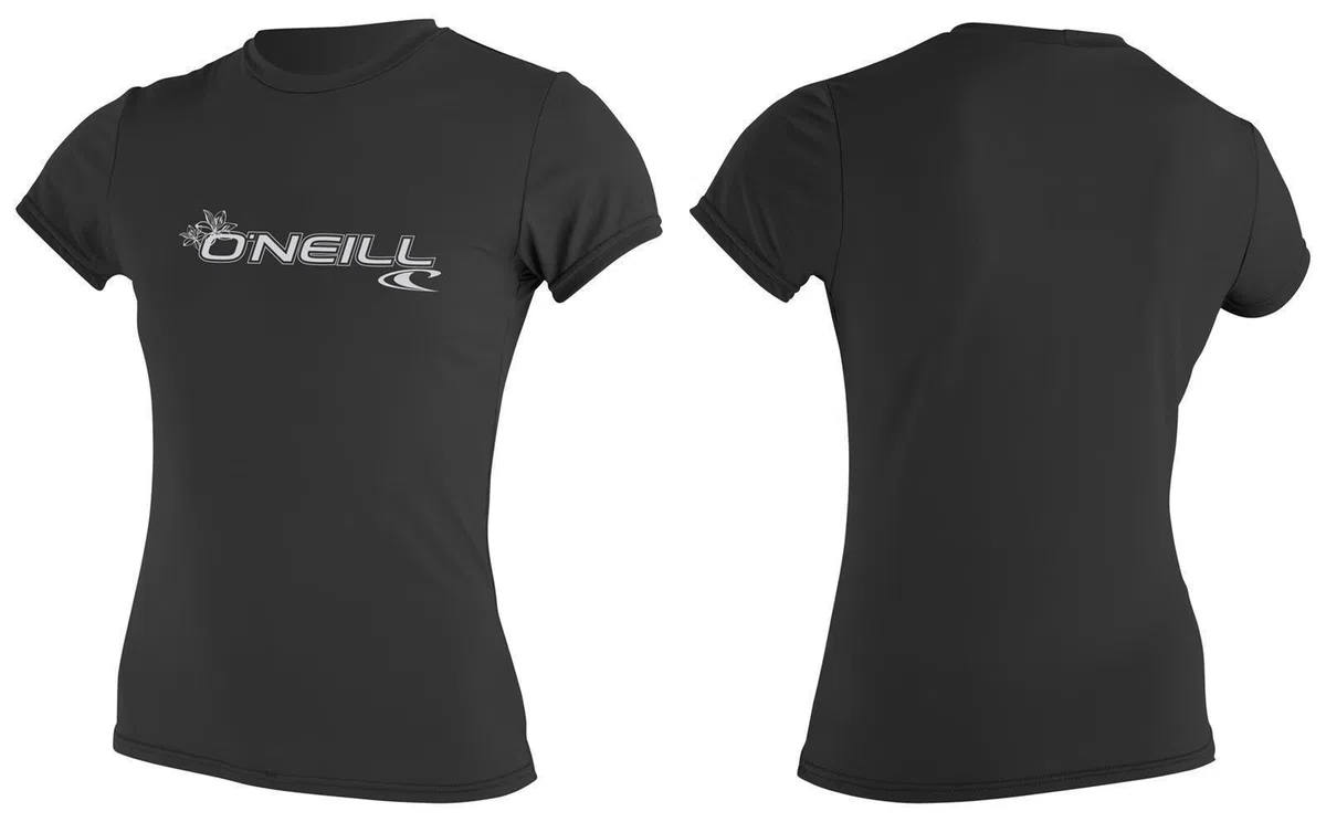 O'Neill Wetsuits Women's Basic Skins Short Sleeve Sun Shirt