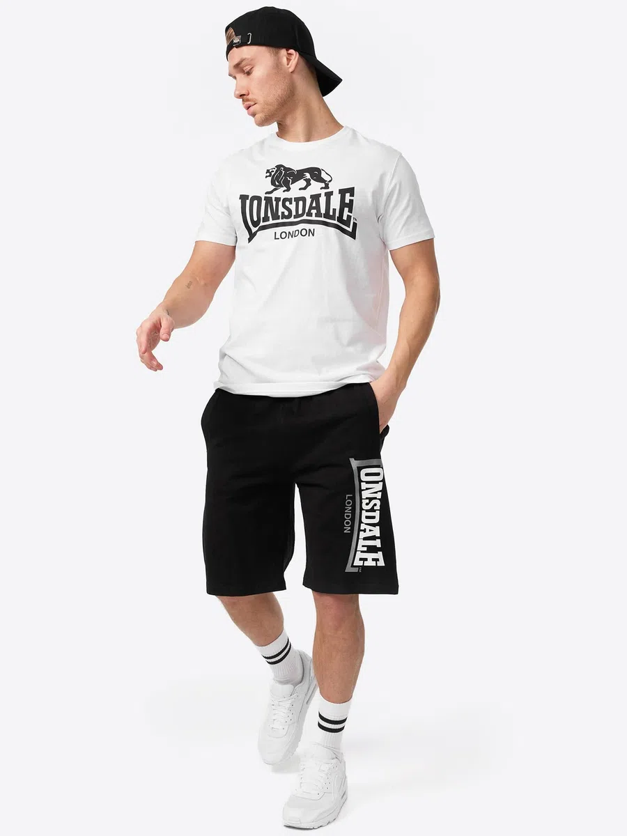 Lonsdale Herren Sport Shorts Shorts Logo Jam
