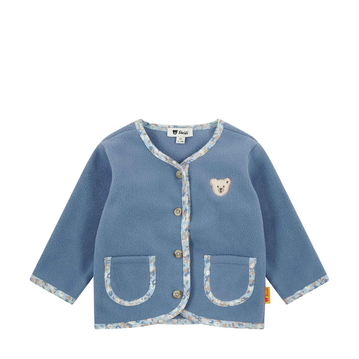 Steiff Baby - Mädchen Fleecejacke Strickjacke