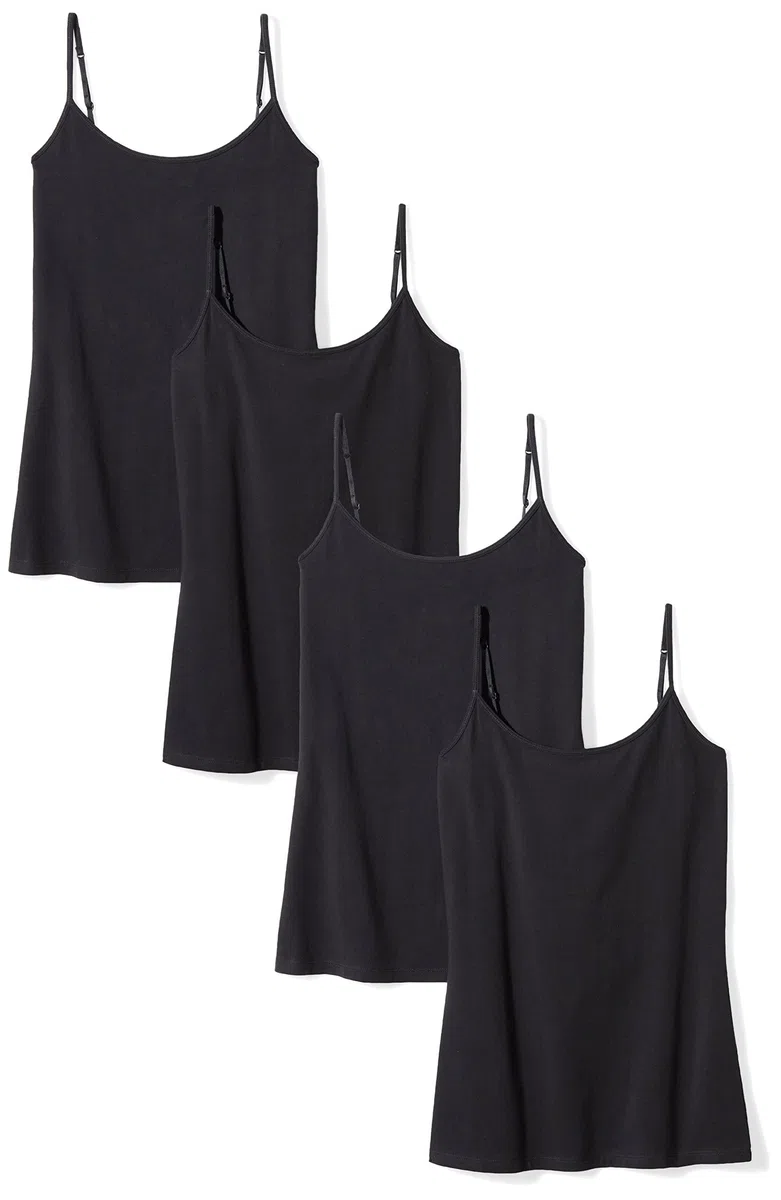 Amazon Essentials Damen Spaghetti Top Tank Basic Unterhemd