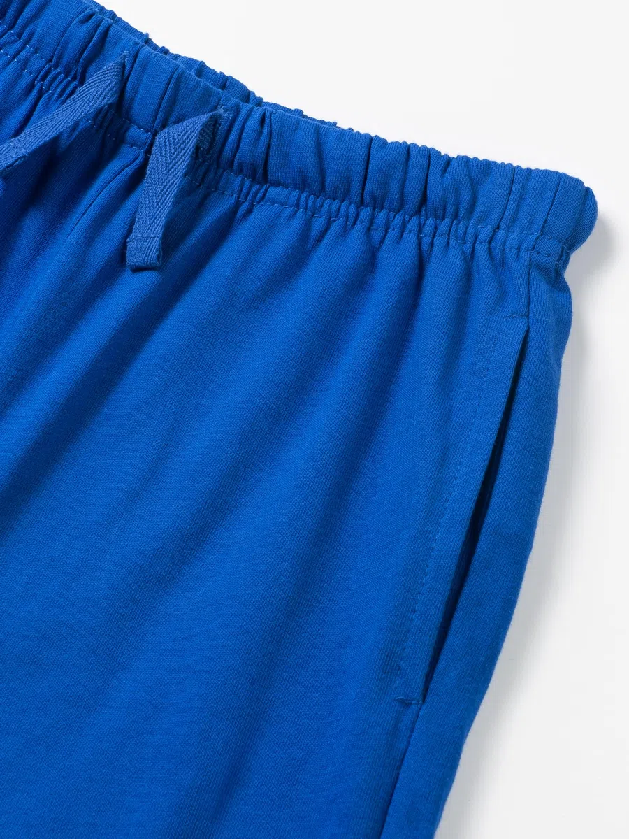 YOUNGSOUL Kinder Sweat Shorts 2er Pack Mädchen Jungen Kurze Hose Sommer Sporthosen