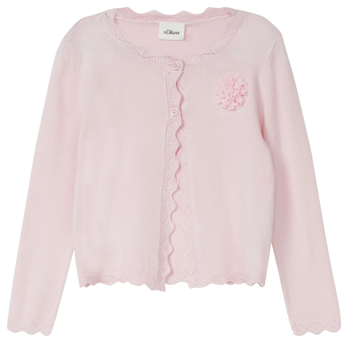s.Oliver Junior Mädchen Strickjacke 2175981 Lilac/PINK 116/122