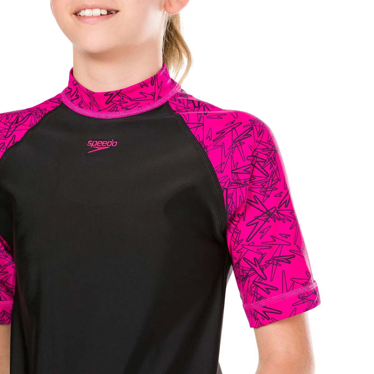 Speedo Mädchen Boom Rash Top