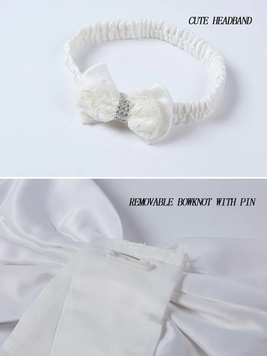 LZH Baby Mädchen Spitzenkleid Bowknot Blume Kleider Hochzeitswettbewerb Taufe Tutu Kleid
