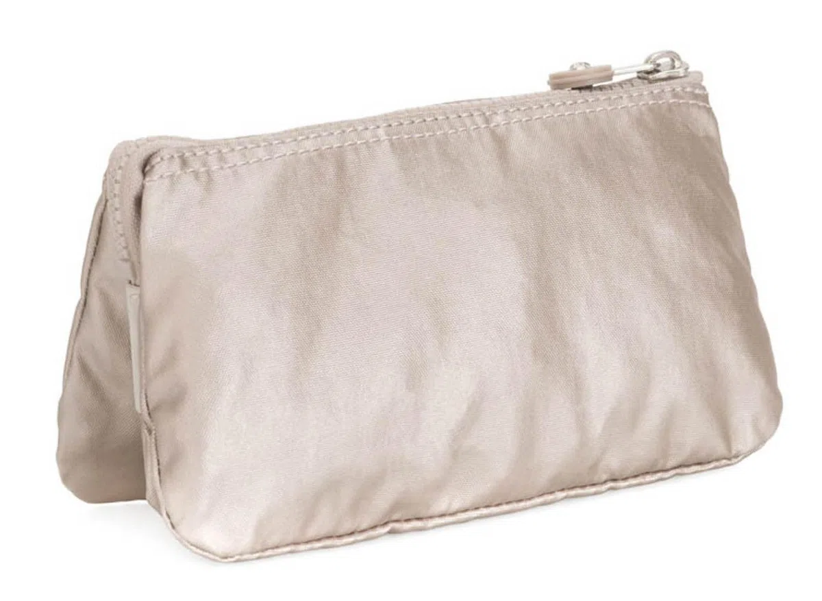 Kipling CREATIVITY L Große Geldbörse, Beutel, Etuis, Metallic Glow (Silber)