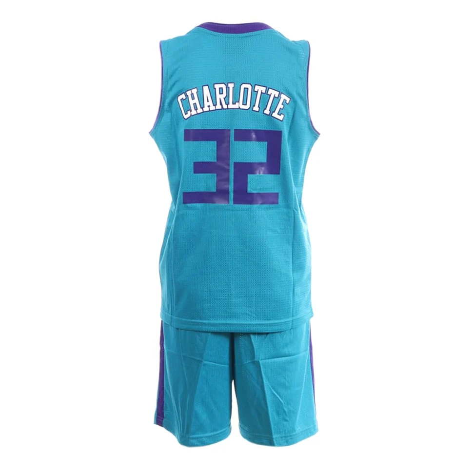 Charlotte Basketball-Set für Kinder, Blau/Weiß
