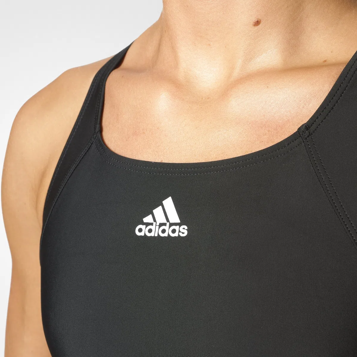 adidas Damen Infinitex Essence Core 3-stripes Bikini, Black/White, 40 EU