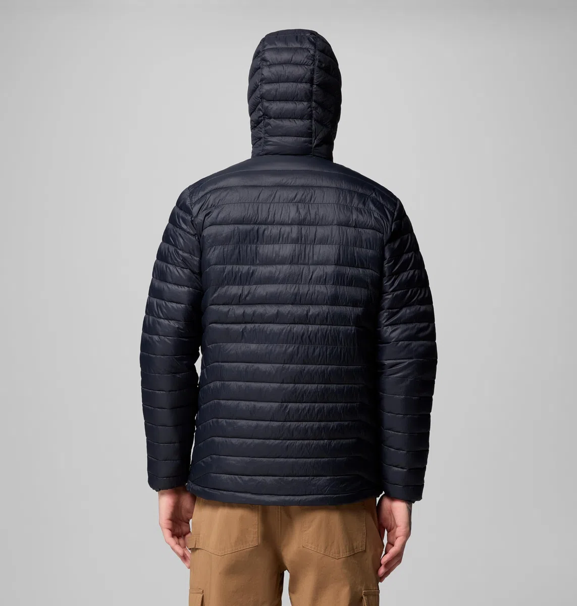 Columbia Powder Pass Hooded Jacket, Steppjacke mit Kapuze für Herren