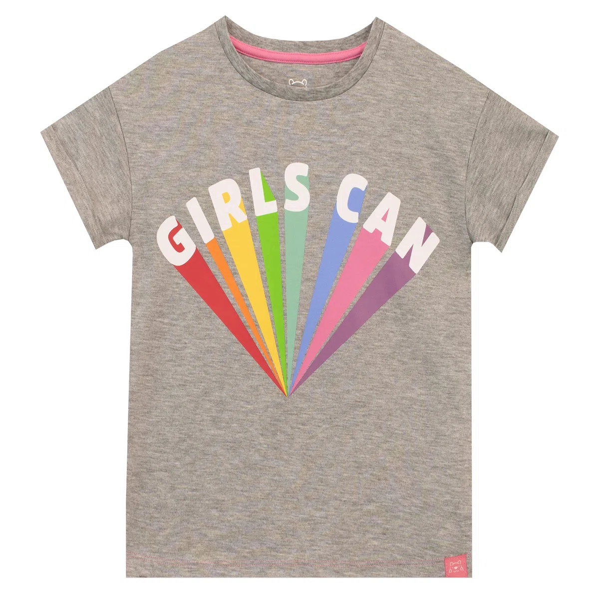 Harry Bear Mädchen Schlafanzug Regenbogen Positiver Slogan
