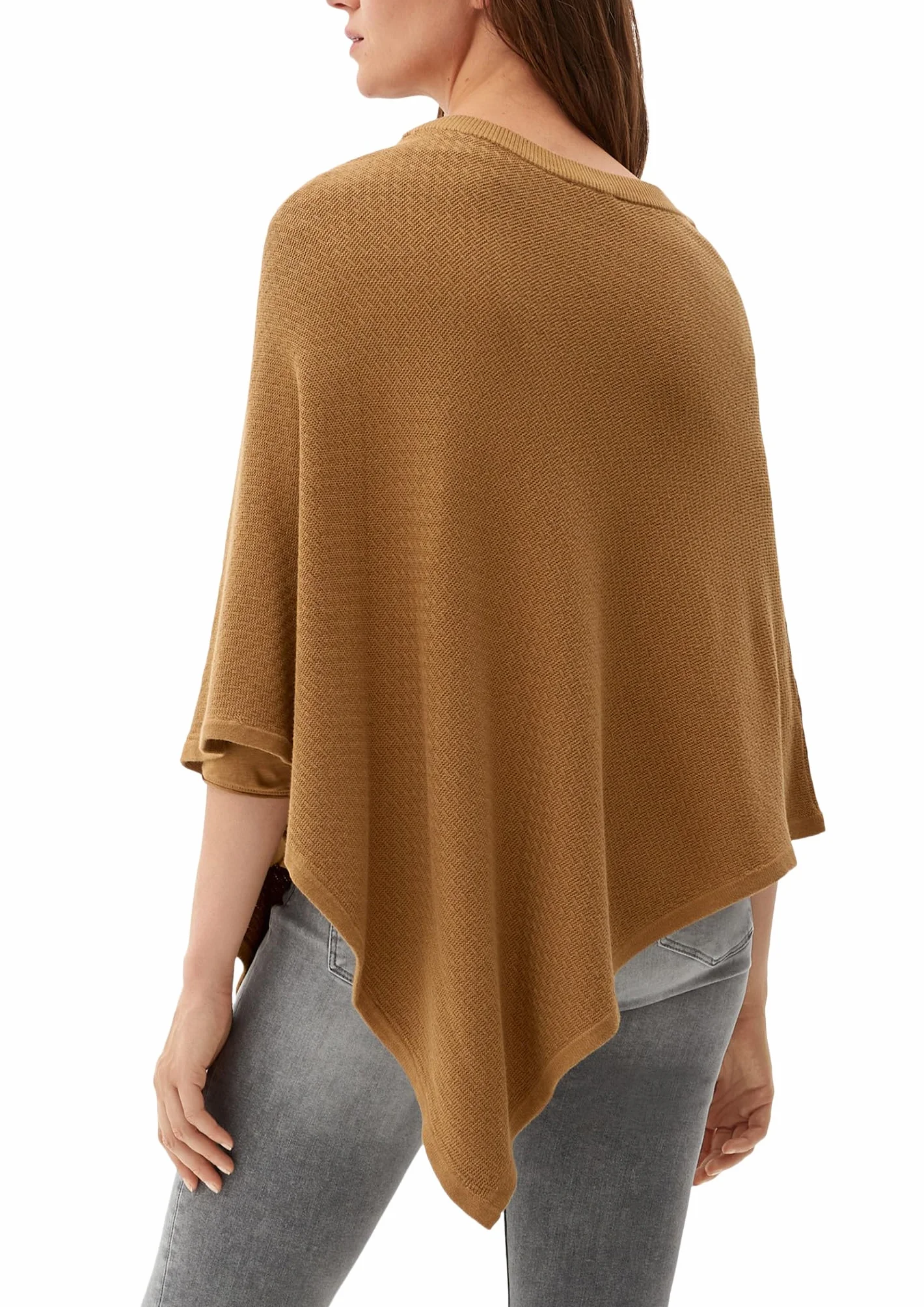 s.Oliver Poncho aus Baumwollmix