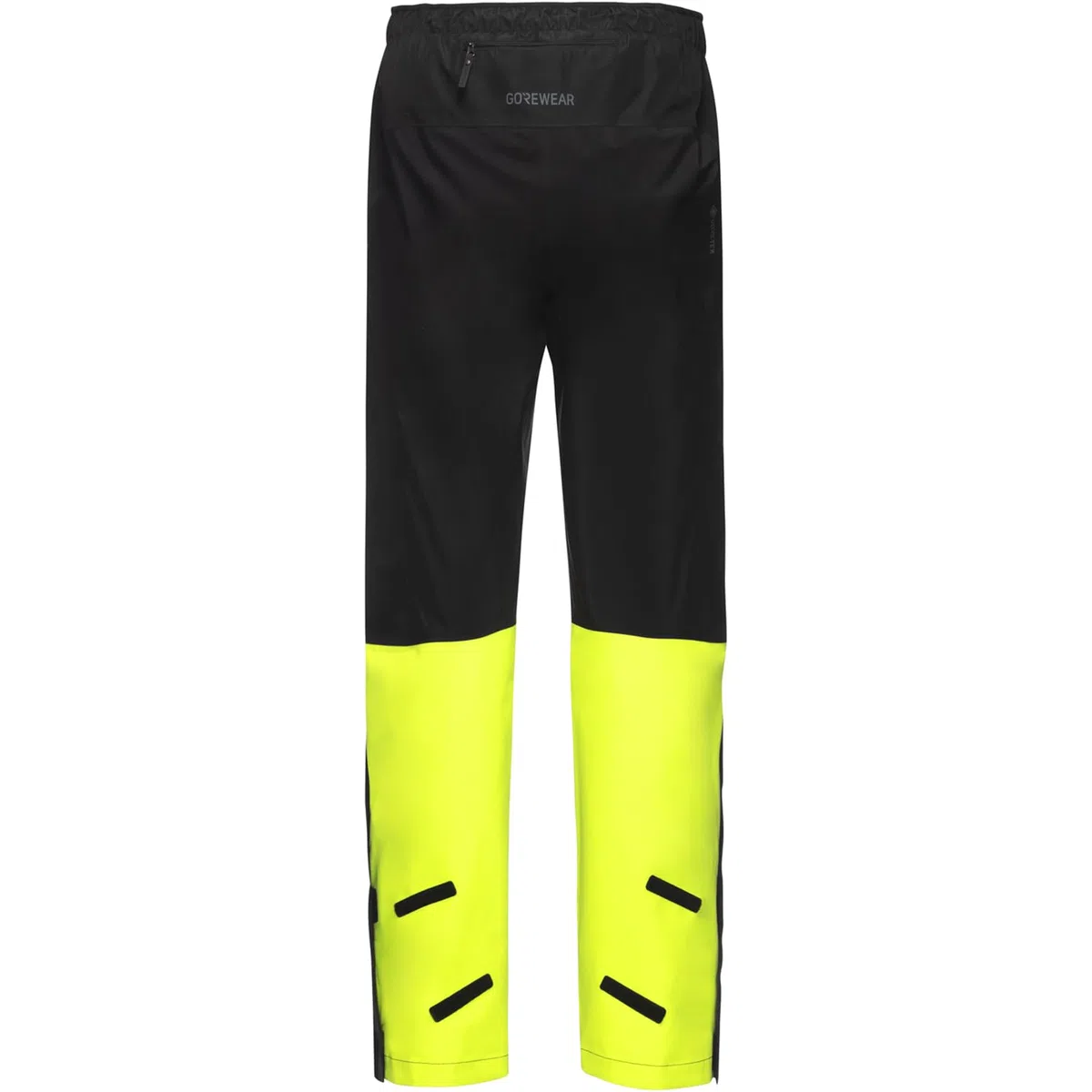Gore WEAR Herren Glidewheel Gore-tex Hose, Black/Neon Yellow, XXL EU