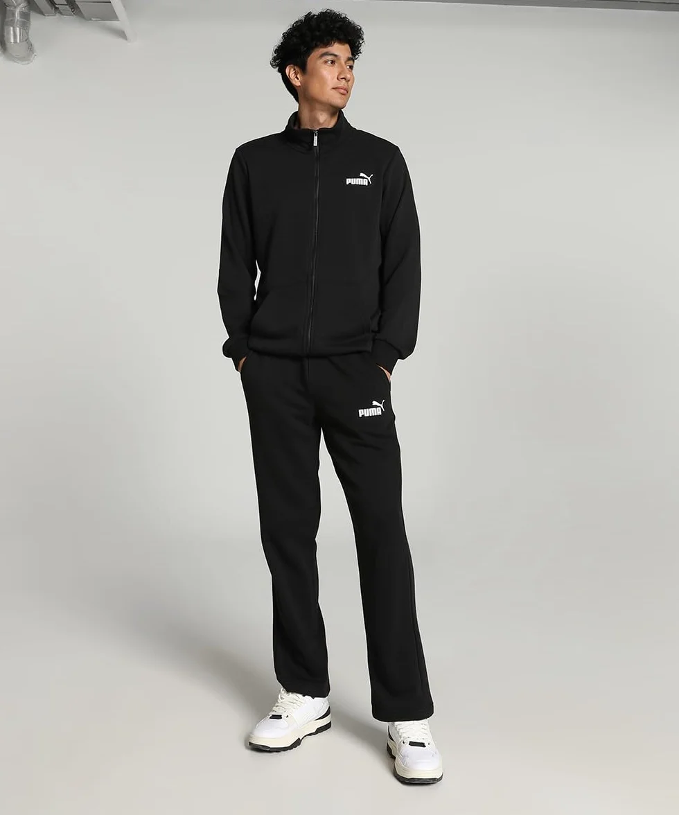 PUMA Herren Logo Pants Tr Op SRL Hose, Puma Black 22, M/L EU