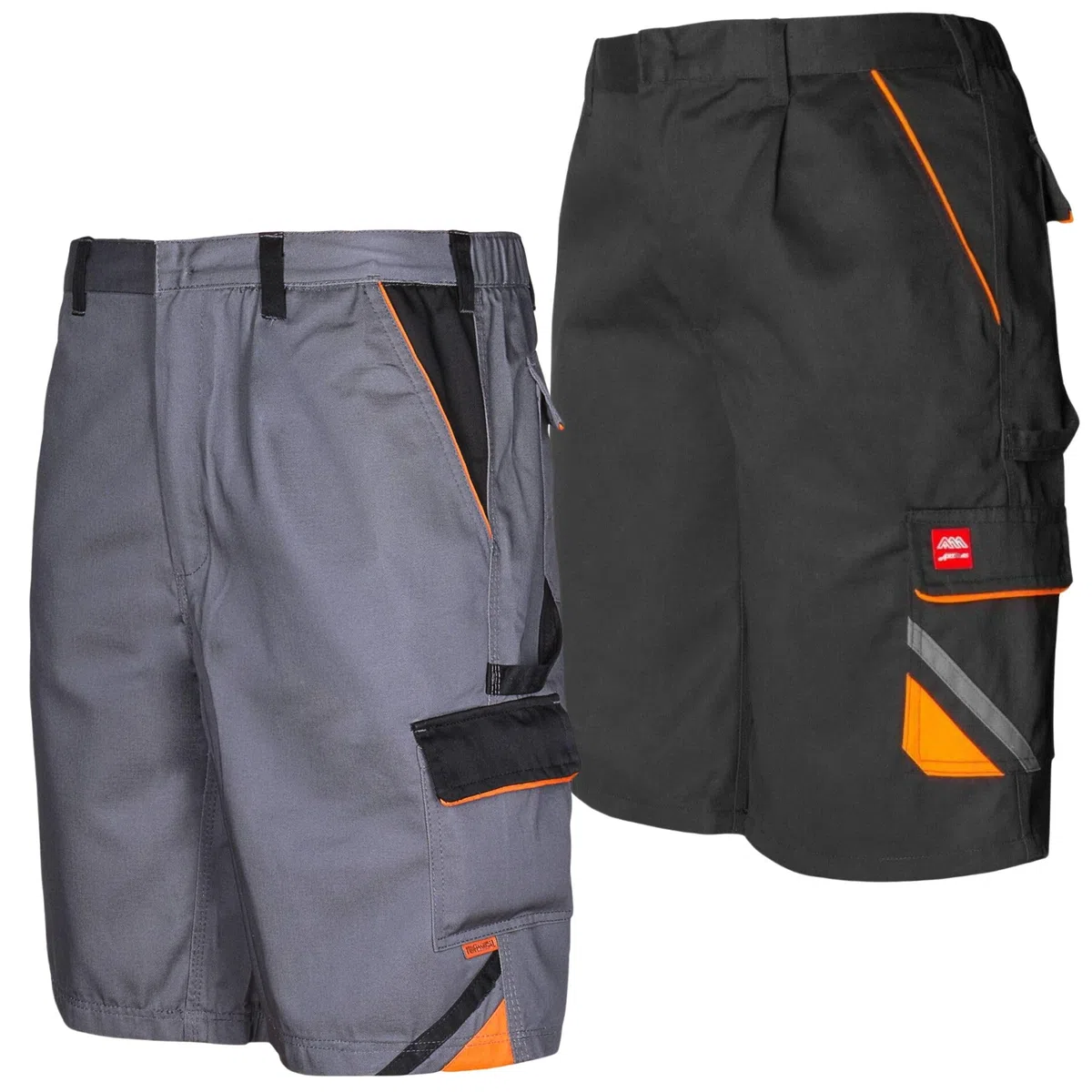 Art.Master Arbeitsshorts mit 6 Taschen und Stretchbund - Arbeitskleidung Männer robuste Kurze Hose Herren - Berufskleidung für Handwerk BAU Garten Industrie Lager Montage Azubis Hobby Kfz Werkstatt