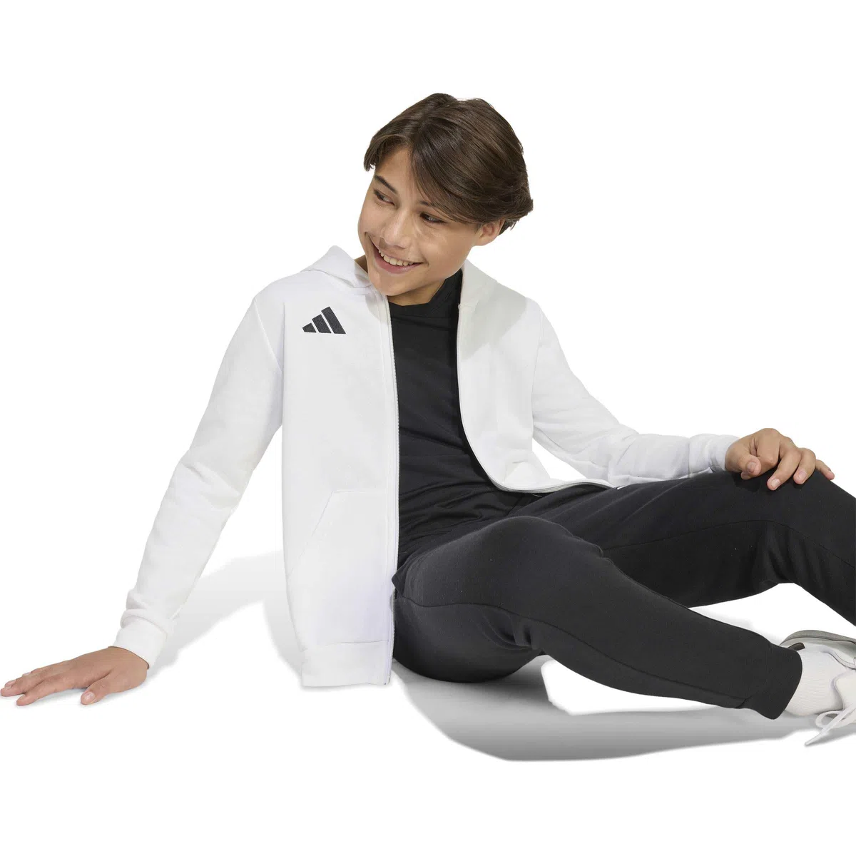 adidas Unisex Kids Entrada26 Kids Kapuzenjacke