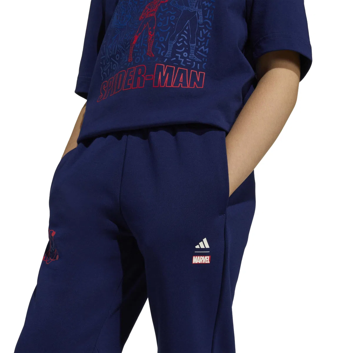 adidas Unisex Kinder Hose Marvel Spider-Man Pants