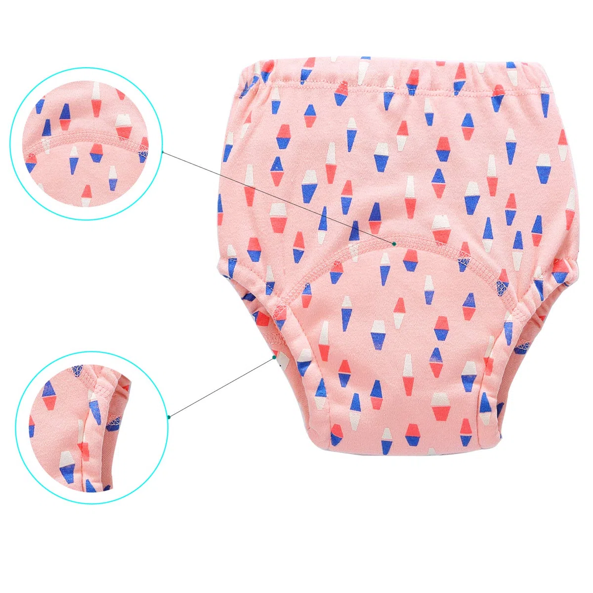 JackLoveBriefs Töpfchen Trainingshose，unsere Trainingshosen für Kinder von 1-5 Jahren，7 Stück