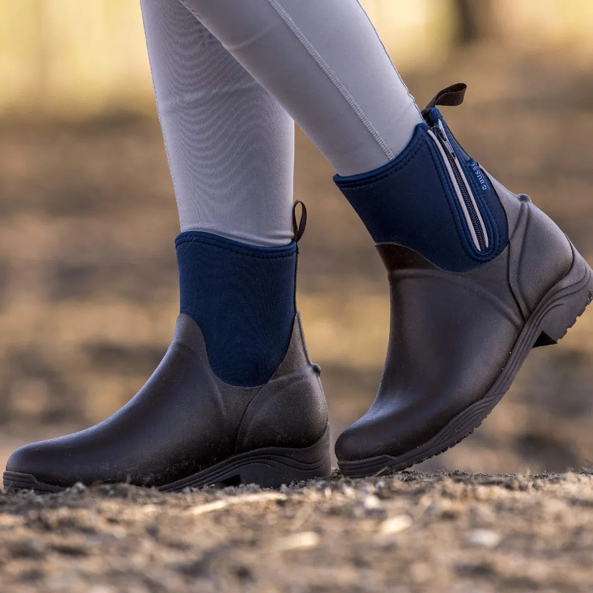 Jodhpur-Mud Boots CALGARY, braun/navy