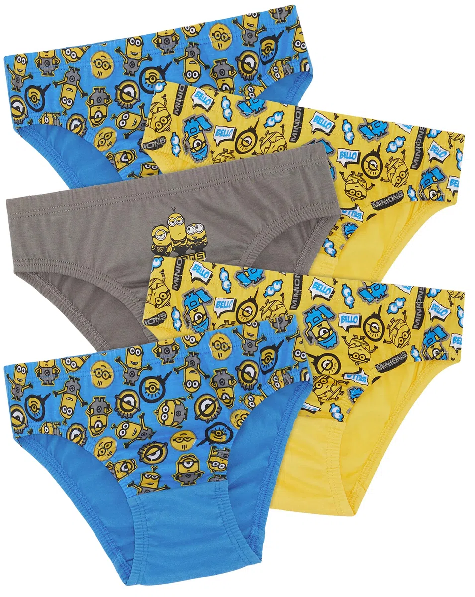 MINIONS 5er-Pack Slips aus 100% Baumwolle