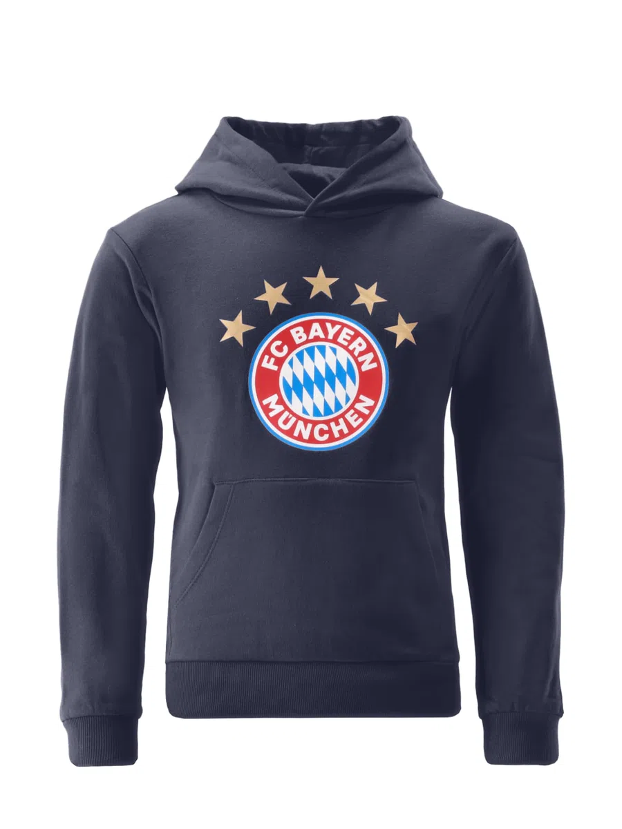 FC Bayern München I Hoodie Essential I Kinder I Navy