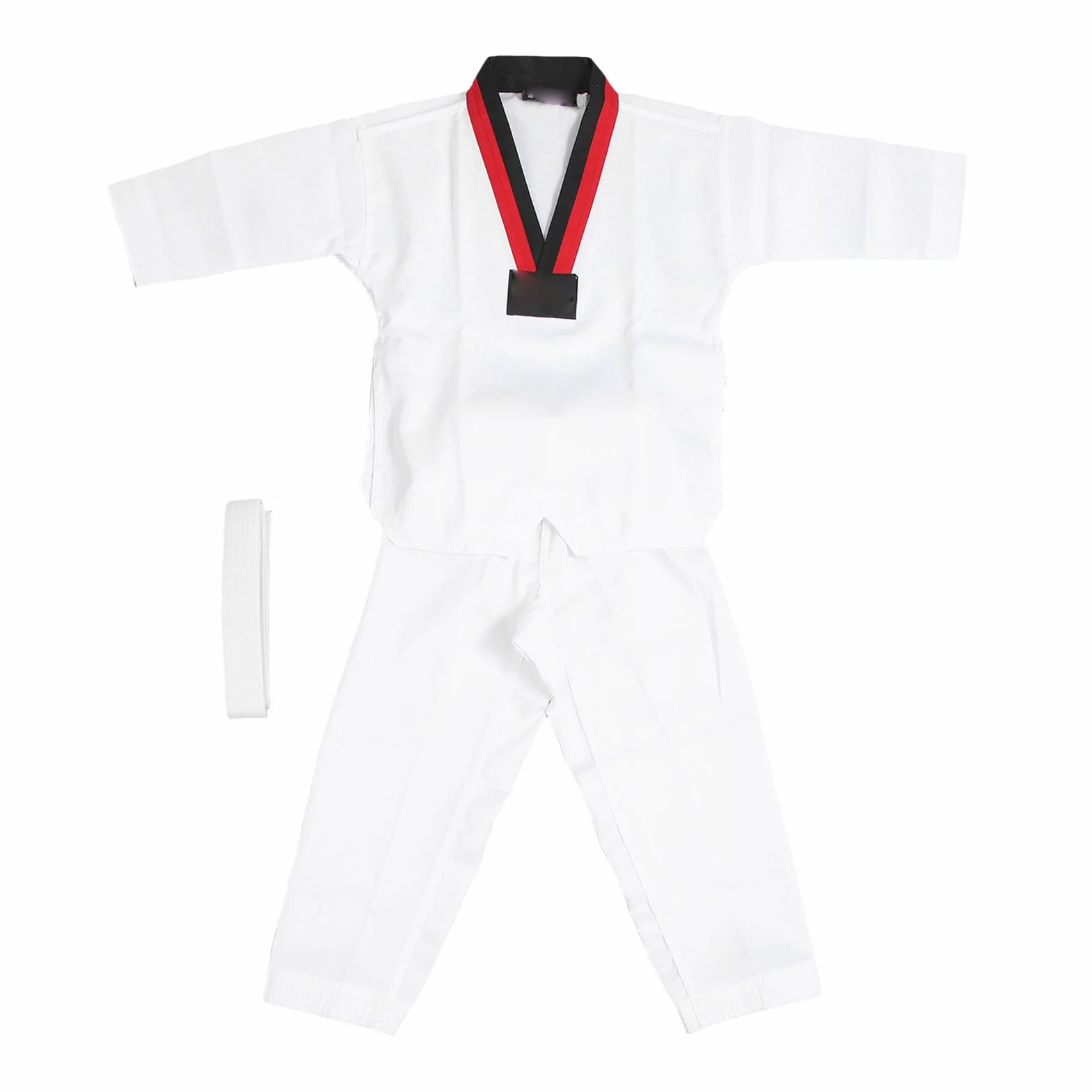 Taekwondo-Anzug, Elastischer Bund, rutschfest, Atmungsaktiv, Bequem, Taekwondo-Anzug für Zum Training