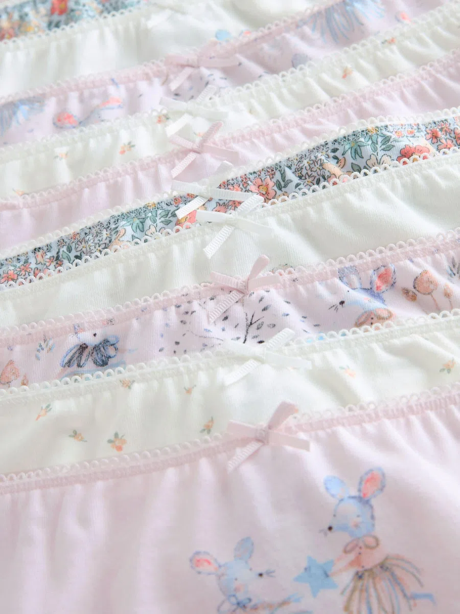 NEXT Mädchen 10er-Pack Unterhosen