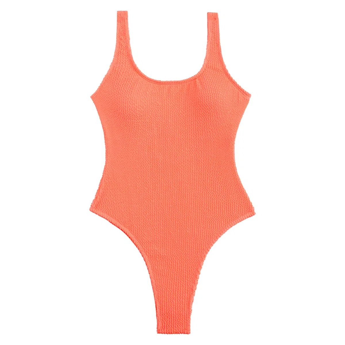 JiJiRuDU Badeanzug Damen Bauchweg High Waist Push up Monokini High Leg Cut Raffung Weicher RIPP Schwimmanzug Einteilige Bademode Swimsuit für Frauen