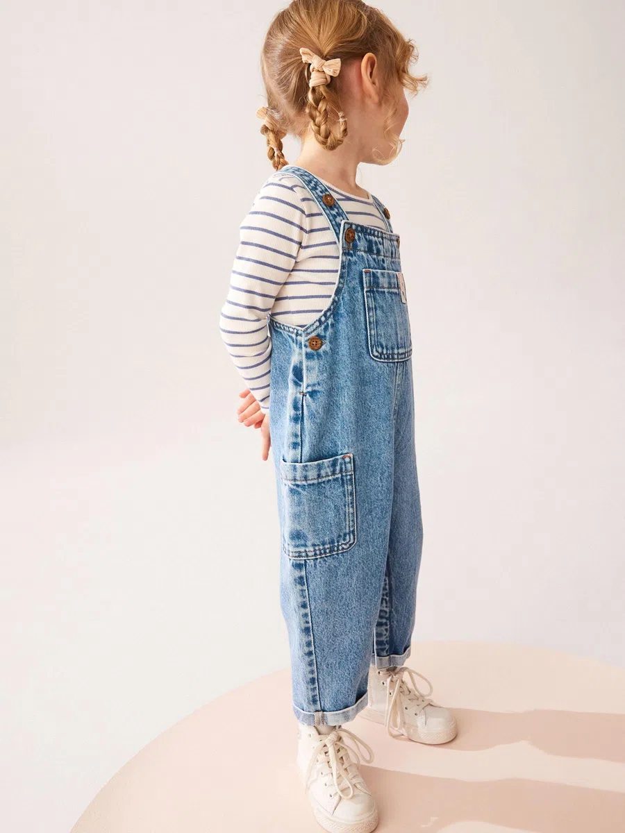NEXT Mädchen Standard Latzhose