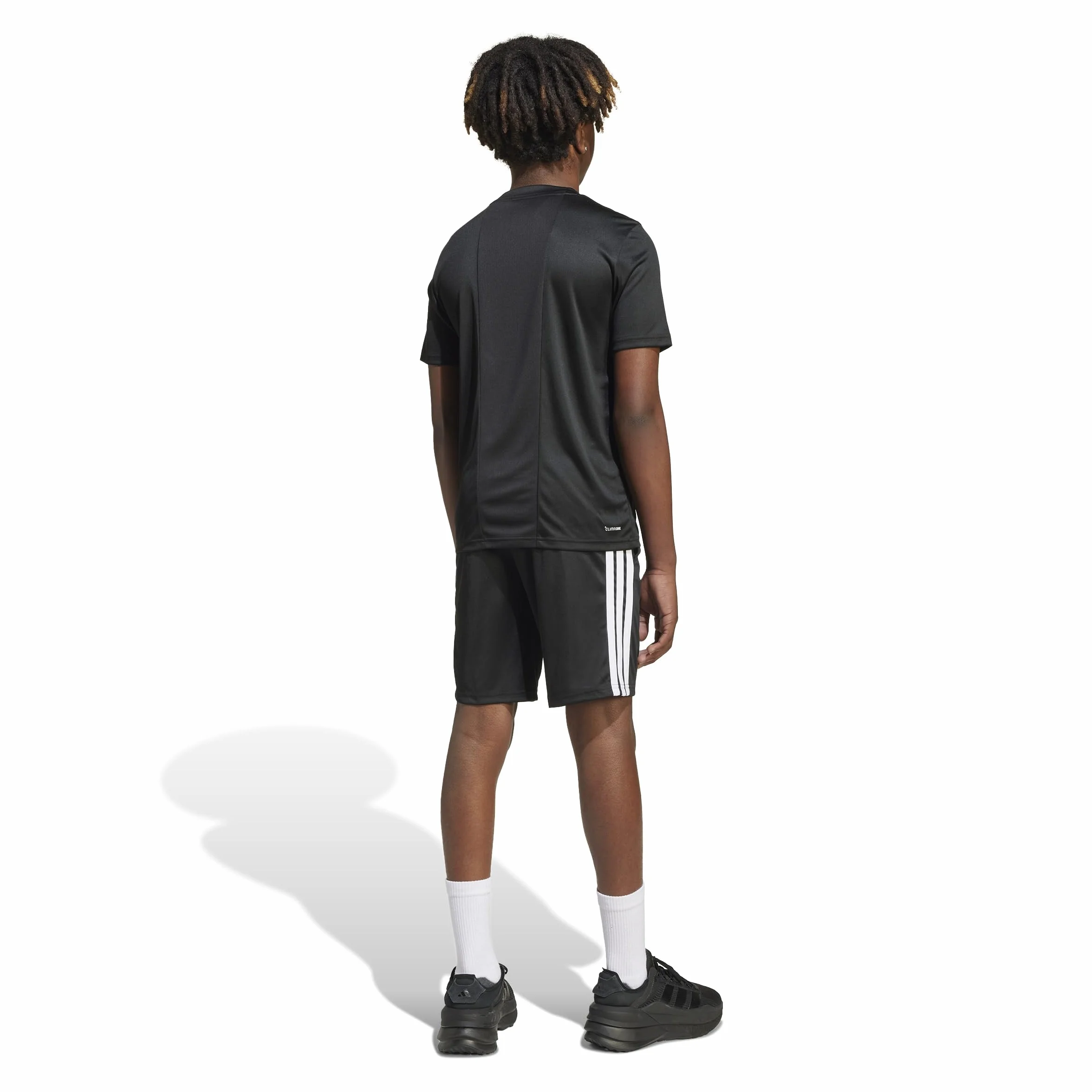 adidas Unisex Kinder Train Essentials 3-stripes T-shirt Set Jogginganzug