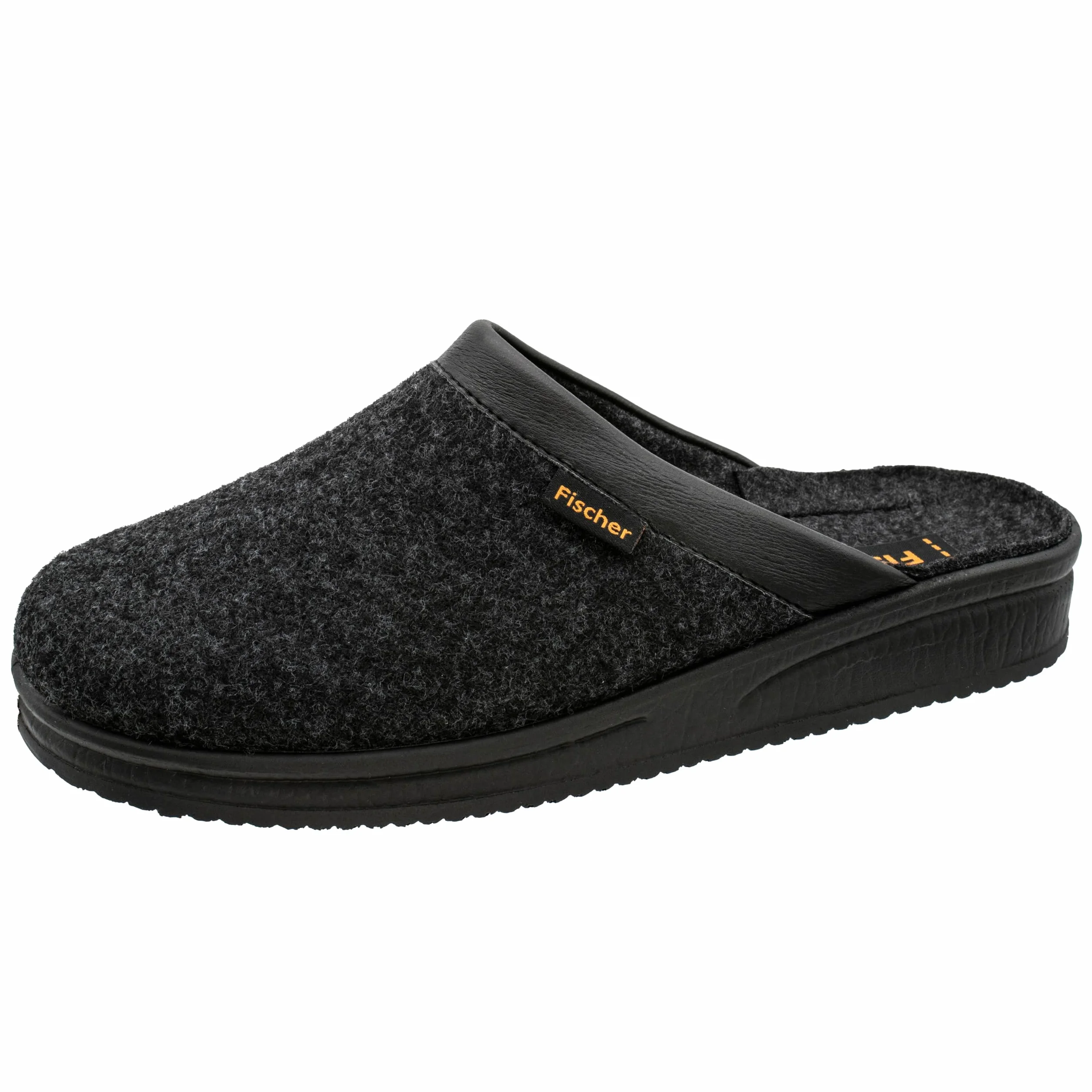 Fischer Herren Hausschuh Pantoffel Karomuster 204602
