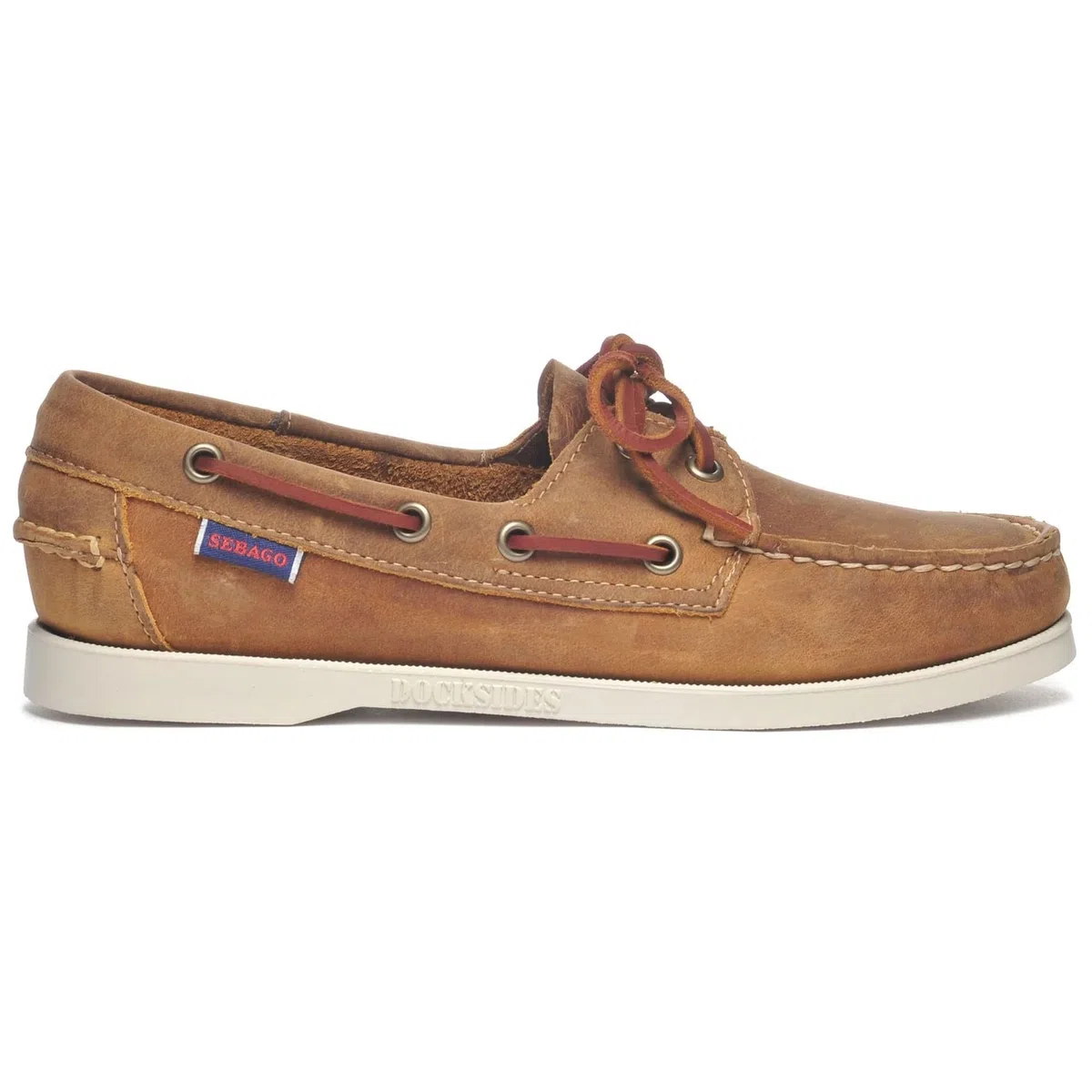 Sebago Docksides Portland Crazy H W Slipper & Bootsschuhe Damen Braun - 41 - Bootsschuhe Shoes