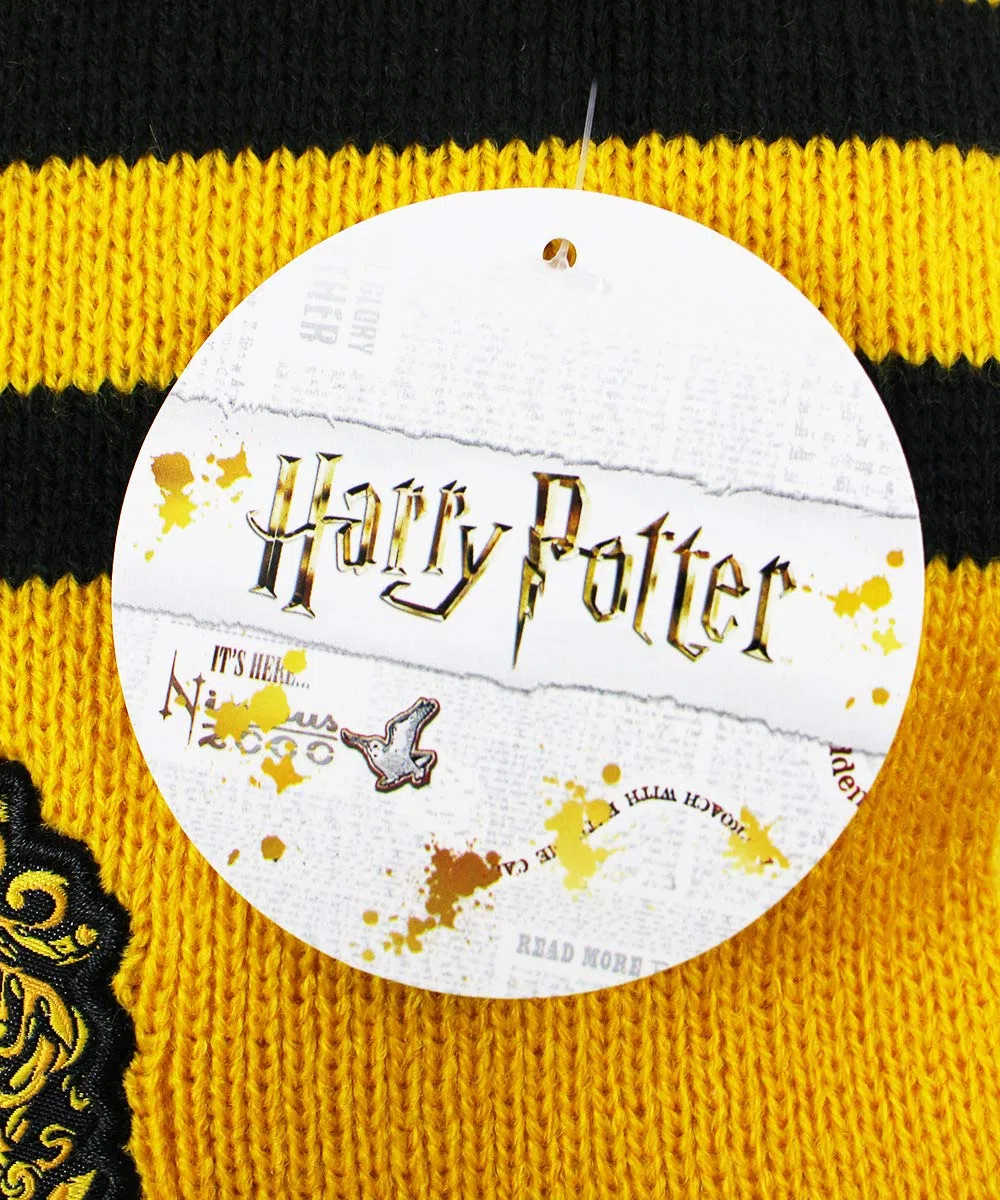 Harry Potter OFFIZIELLER SCHAL Haus von HUFFLEPUFF Hogwarts School of Magic - ORIGINAL WARNER BROS License